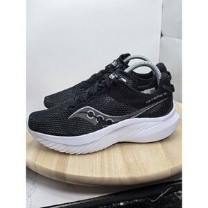 Womens 8 W - Saucony S10824-05 Black/White Kinvara 14 Sneakers, Running Shoes